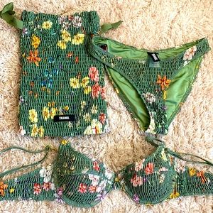 Triangl bikini size small bottoms size xs top